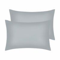 uxcell Set of 2 Satin Pillow Cases Envelope Closure Perspective: Main