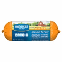 Honeysuckle White 90% Lean 10% Fat Fresh Ground Turkey Roll Perspective: Main
