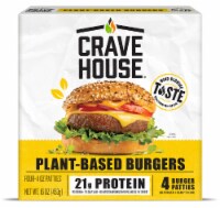 Crave House Plant-based Burger Patties Perspective: Main