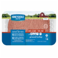 Honeysuckle White® 85% Lean Fat Ground Turkey Tray Perspective: Main