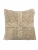 Mother Ruggers 22 x 22 in. Stone Wash Cross Pattern Decorative Pillow