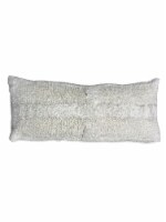 Mother Ruggers 16 x 33 in. Stone Wash Cross Pattern Decorative Pillow