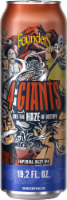 Founders Brewing 4 Giants Imperial Haze IPA Beer Perspective: Main