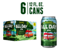Founders All Day IPA Craft Beer Cans Perspective: Main