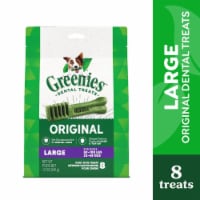 Greenies Original Large Natural Dental Chew Adult Dog Treats Perspective: Main