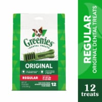 Greenies Original Regular Natural Dental Chew Adult Dog Treats Perspective: Main