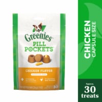 GREENIES PILL POCKETS Chicken Flavor for Dogs Capsule Size Natural Soft Dog Treats