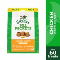 GREENIES PILL POCKETS Chicken Flavor Capsule Size Natural Dog Treats