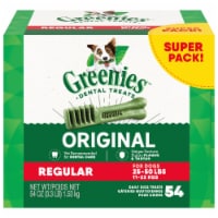 Greenies Original Regular Sized Dog Dental Treats Super Pack Perspective: Main
