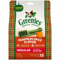 Greenies™ Pumpkin Spice Petite Dental Dog Treats Perspective: Main