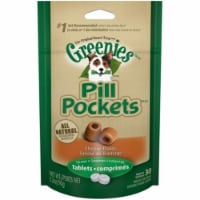 Greenies 642863109294 3.2 oz Pill Pockets Cheese Flavor Dog Treats - 30 Count Tablet
