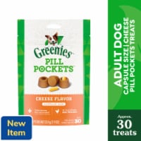 GREENIES PILL POCKETS Cheese Flavor for Dogs Capsule Size Natural Soft Dog Treats