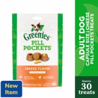 GREENIES PILL POCKETS Cheese Flavor for Dogs Capsule Size Natural Soft Dog Treats