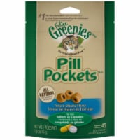 Greenies 428216 1.6 oz Feline Pill Pockets Natural Tuna & Cheese Flavor Cat Treats