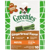 Greenies™ Gingerbread Petite Dental Dog Treats Perspective: Main