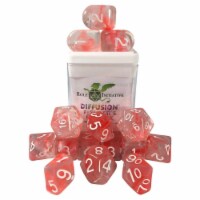 Role 4 Initiative R4I50525-FC Diffusion Dice, Fighters Resolve & White - Set of 15