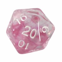 Role 4 Initiative R4I50503-XL20 29 mm D20 Dice Diffusion, Cherry Blossom - Extra Large