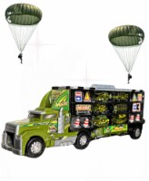 Big Daddy Military Big Rig 6 Car Carrier Truck