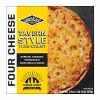 Gino's East of Chicago Four Cheese Thin Crust Frozen Pizza Perspective: Main