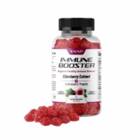 Snap Organic Elderberry Gummies Chews Immune - 60 Capsules