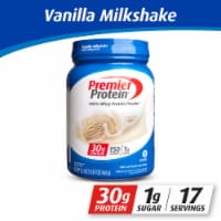 Premier Protein® Vanilla Milkshake Whey Protein Powder Perspective: Main