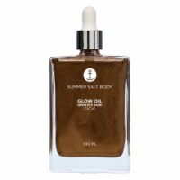 Summer Salt Body Bronzed Babe Cacao Shimmer Sparkle Body Glow Oil, Non-Sticky - 100ml