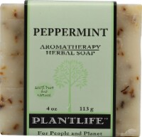 Plantlife Aromatherapy Herbal Soap Peppermint Perspective: Main