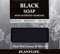 Plantlife Black Soap with Acitvated Charcoal