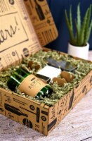 Rewined Company Natural Soy Candle Gift Set With Matchsticks and Soap, Pinot Noir