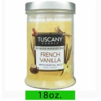 Tuscany™ Scented Jar Candle French Vanilla Perspective: Main