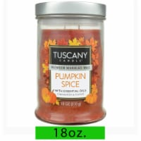 Tuscany™ Harvest Scented Jar Candle Pumpkin Spice Perspective: Main