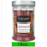 Tuscany Candle Scented Jar Candle - Cinnamon - 18 oz