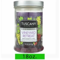 Tuscany™ Scented Jar Candle Triple Pour Vineyard Retreat Perspective: Main