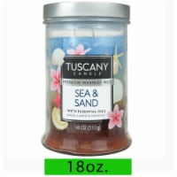 Tuscany Candle™ Jar Candle Triple Pour Sea & Sand Perspective: Main