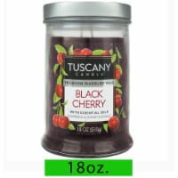 Tuscany™ Scented Jar Candle Black Cherry Perspective: Main