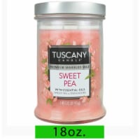 Tuscany Candle™ Sweet Pea Scented Jar Candle Perspective: Main