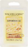 Tuscany Candle Happy Birthday Cake Wax Melts Perspective: Main