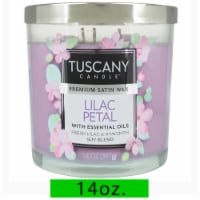 Tuscany Candle™ Lilac Petal Premium Satin Wax Jar Candle Perspective: Main