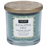 Tuscany Candle™ Eucalyptus Mint Jar Candle Perspective: Main