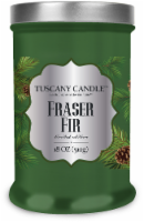 Tuscany Candle Frasier Fir 3-Wick Glass Jar Candle - Green Perspective: Main