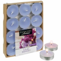 Enticing Aromas Lilac Minuet Scented Tea Light Candles - Purple