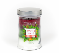 Tuscany Candle Deck the Halls Jar Candle Perspective: Main