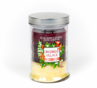 Tuscany Candle Gingerbread Village Jar Candle Perspective: Main