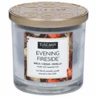 Tuscany Candle™ Triple Pour Evening Fireside Jar Candle Perspective: Main
