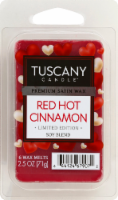 Tuscany Candle Red Hot Cinnamon Wax Melts - 6 pk - Red Perspective: Main