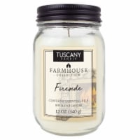 Tuscany Candle™ Farmhouse Collection Fireside Scented Jar Candle Perspective: Main