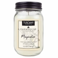 Tuscany Candle Farmhouse Collection Magnolia Scented Jar Candle Perspective: Main