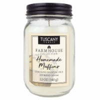 Tuscany Candle Farmhouse Collection Homemade Muffins Scented Jar Candle Perspective: Main