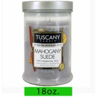 Tuscany Candle™ Mahogany Suede Scented Jar Candle