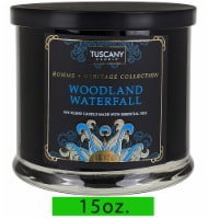 Tuscany Candle™ Homme & Heritage Collection Woodland Waterfall Scented Jar Candle Perspective: Main